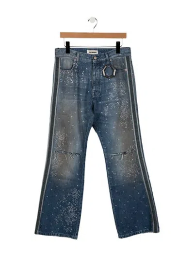 Pre-owned Alchemist Straight-leg Jeans W/ Tags In Blue