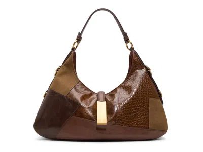 Aldo Aliceaax Shoulder Bag In Dark Brown