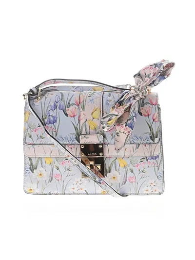 Pre-owned Aldo Crossbody Bag In Gray