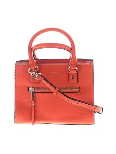 Pre-owned Aldo Satchel In Orange