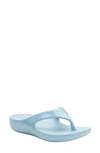 Alegria By Pg Lite Alegrai Ode Flip Flop In Dusty Blue Gloss