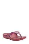 Alegria By Pg Lite Alegrai Ode Flip Flop In Poppy Pop