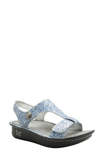 Alegria By Pg Lite Alegria Kerri T-strap Sandal In Sassy Blues