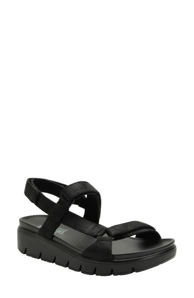 Alegria By Pg Lite Henna Sandal In They Call Me Mellow Black