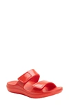 Alegria By Pg Lite Orbyt Slide Sandal In Coral Gloss