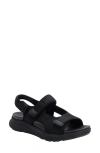 Alegria By Pg Lite Sandie Sandal In Black