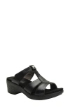 Alegria By Pg Lite Shantal Platform Slide Sandal In Ink