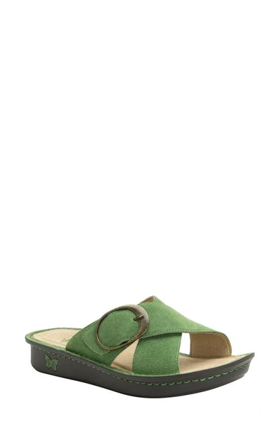 Alegria By Pg Lite Vanya Loretta Slide Sandal In Olive You