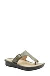 Alegria By Pg Lite Vella Platform Sandal In Sage