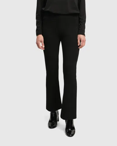 Alembika Essential Toned Up Flare Pants In Black