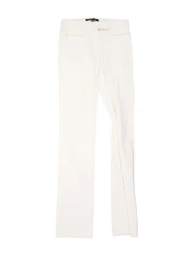 Pre-owned Alessandro Dell'acqua Straight Leg Pants In Neutrals