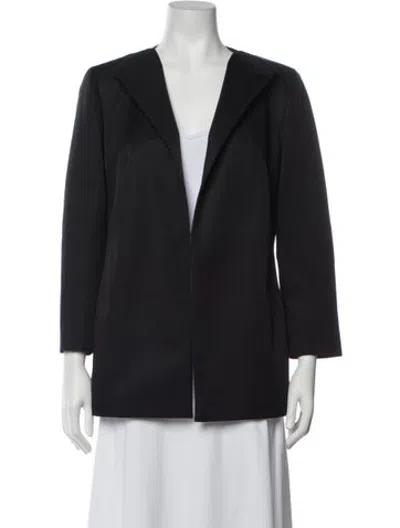 Pre-owned Alessandro Dell'acqua Wool Blazer In Black