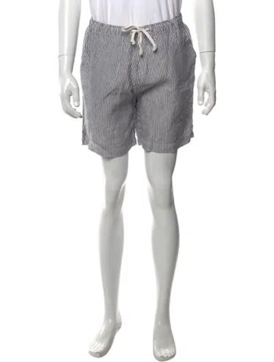 Pre-owned Alex Crane  Linen Shorts In Multicolor