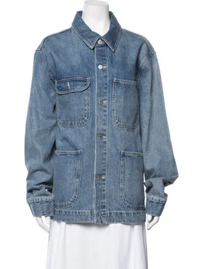 Pre-owned Alex Mill Denim Jacket In Blue