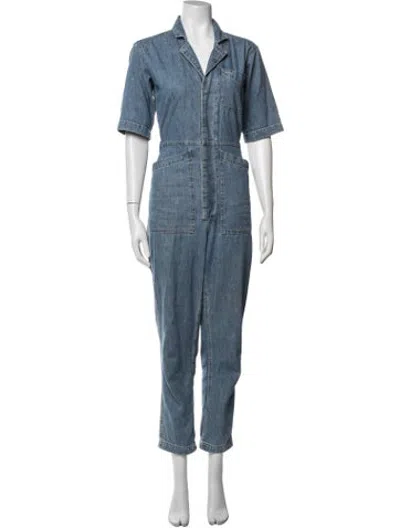 Pre-owned Alex Mill Jumpsuit In Blue