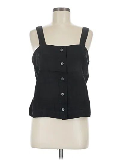 Pre-owned Alex Mill Sleeveless Blouse In Black