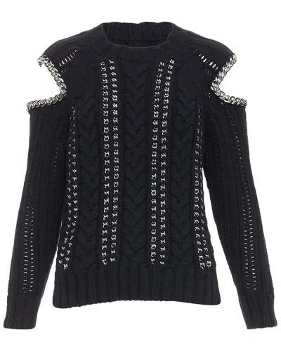 Pre-owned Alexander Mcqueen 2018 Cashmere Chain Sweater, Size Int S (authentic Pre-  Loved)