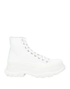 Alexander Mcqueen Man Sneakers White Size 6 Calfskin