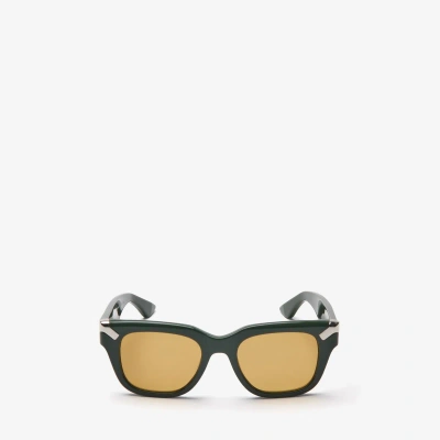 Alexander Mcqueen Punk Rivet Square Sunglasses In Green