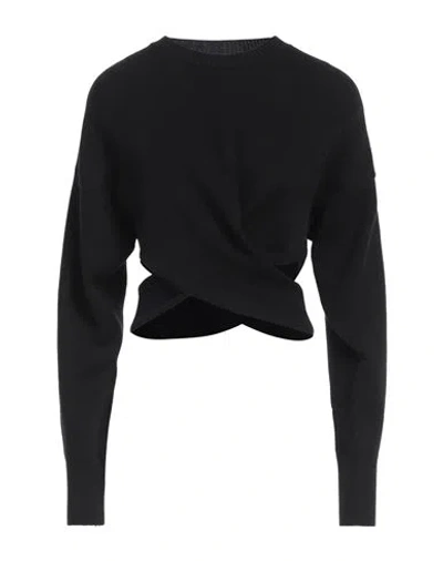Alexander Mcqueen Woman Sweater Black Size L Wool, Cashmere