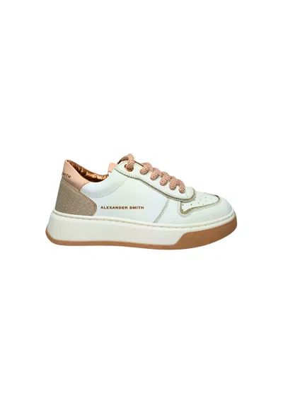 Alexander Smith Women's Shoes  Sneakers Harrow-white Nude In Multi