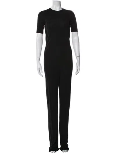Pre-owned Alexander Wang Crew Neck Jumpsuit In Black