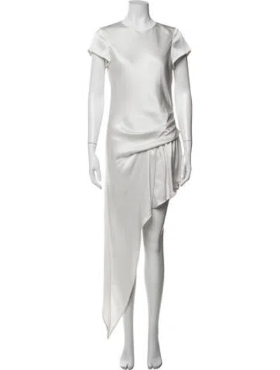 Pre-owned Alexander Wang Crew Neck Jumpsuit In Silver