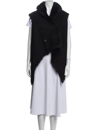 Pre-owned Alexander Wang Lambskin Vest In Black