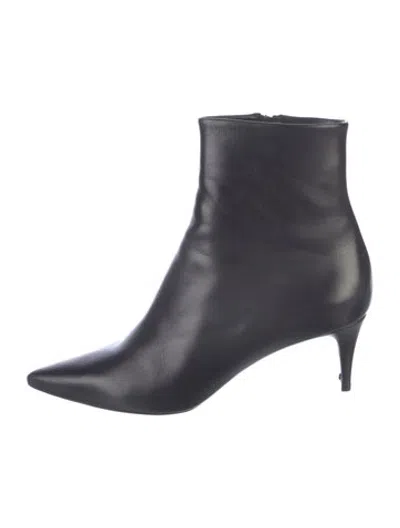 Pre-owned Alexander Wang Leather Boots In Blue