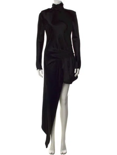 Pre-owned Alexander Wang Turtleneck Jumpsuit In Black