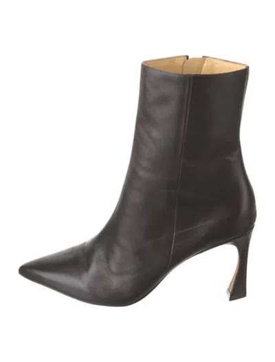 Pre-owned Alexandre Birman Leather Boots In Black