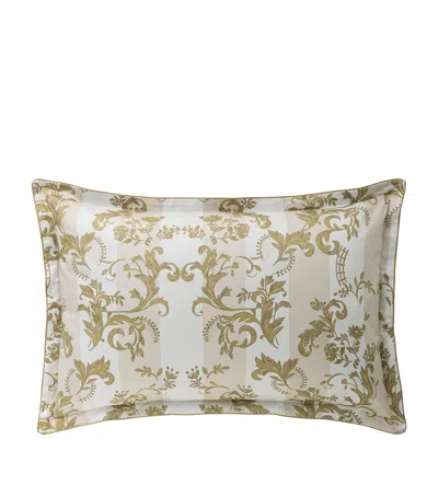 Alexandre Turpault Organic Cotton Opera Oxford Pillowcase In Sand