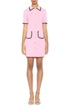 Alexia Admor Odette Knit Shirtdress In Pink