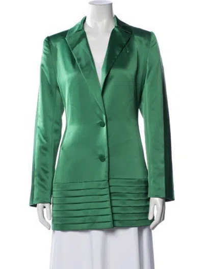 Pre-owned Alexis Blazer In Green