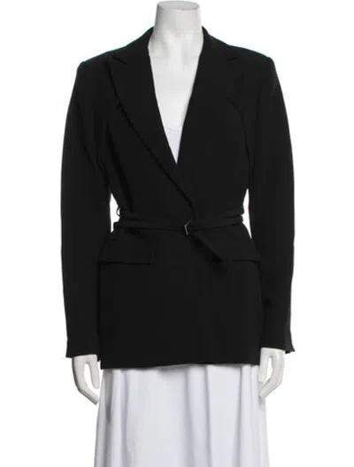Pre-owned Alexis Coat In Black