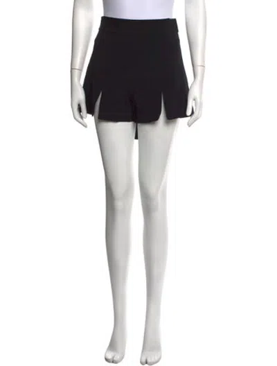 Pre-owned Alexis Mini Shorts In Black