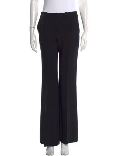 Pre-owned Alexis Wide Leg Pants In Black