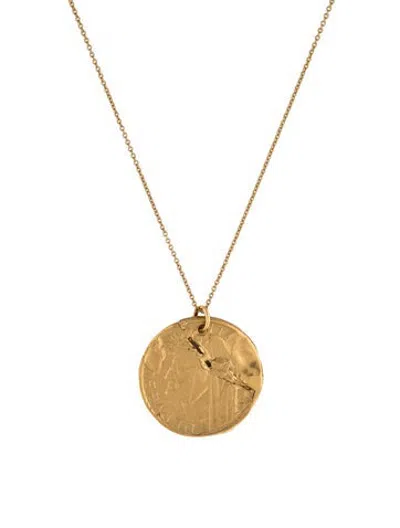 Pre-owned Alighieri Dante Pendant Necklace, 16.25" In Multicolor