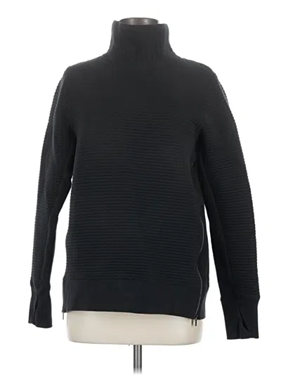 Pre-owned All In Motion Turtleneck Sweater In Black
