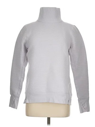 Pre-owned All In Motion Turtleneck Sweater In Silver