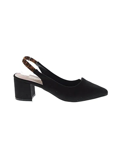 Pre-owned Allegra K Heels In Black