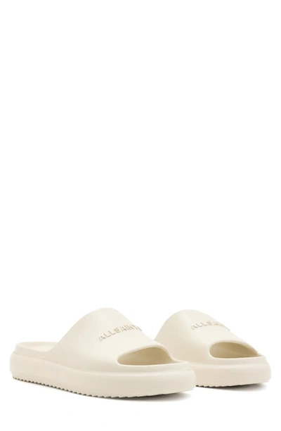 Allsaints Dune Slide Sandal In White