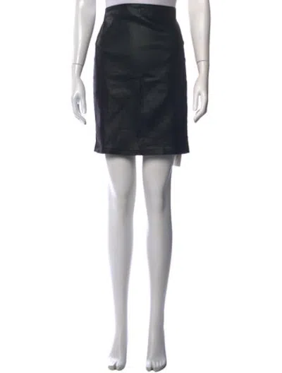 Pre-owned Allsaints Knee-length Skirt In Black