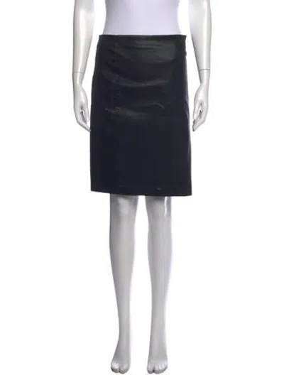 Pre-owned Allsaints Knee-length Skirt In Black