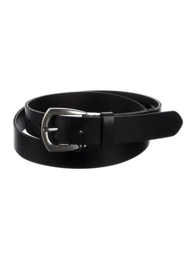 Pre-owned Allsaints Leather Belt In Black
