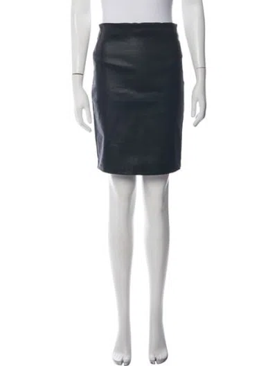 Pre-owned Allsaints Mini Skirt In Black