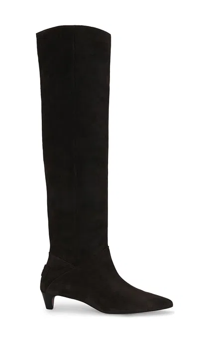 Allsaints Ortega Suede Boot In Brown