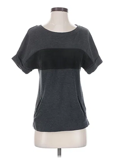 Pre-owned Allsaints Short Sleeve T-shirt In Gray