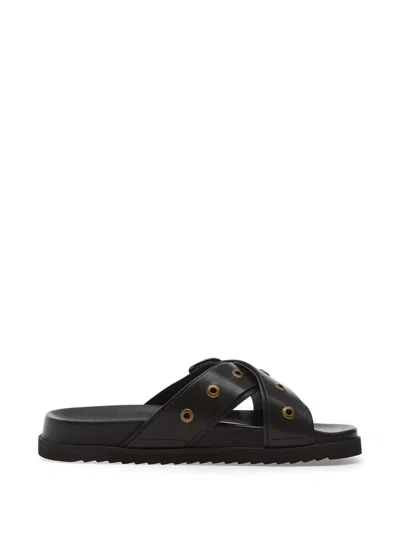 Allsaints Suki Sandals In Black