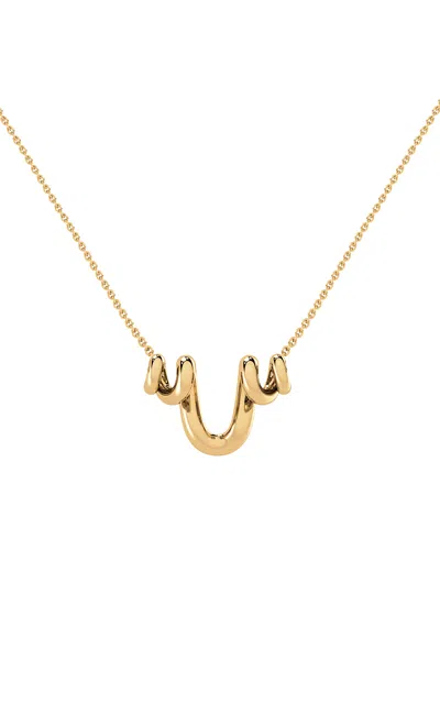 Almasika Serene 18k Yellow Gold Diamond Pendant